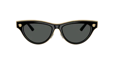 Versace Sunglasses 0ve2273 In Dark Grey
