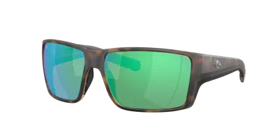 Costa Man Sunglass 6s9080 Reefton Pro In Green Mirror