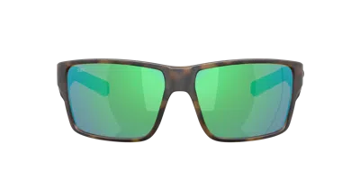 Costa Man Sunglass 6s9080 Reefton Pro In Green Mirror