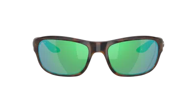 Costa Unisex Sunglass 6s9119 Clipperton In Green Mirror