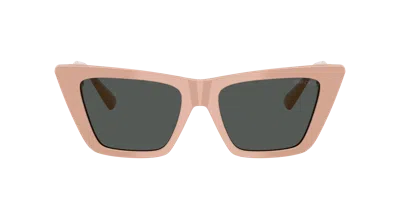 Jimmy Choo 53mm Cat Eye Sunglasses In Dark Grey