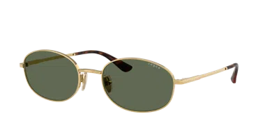 Vogue Eyewear Woman Sunglass Vo4323s In Dark Green