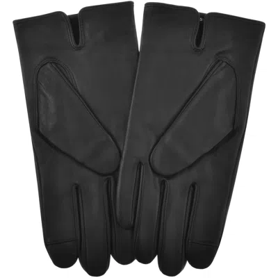 Hugo Boss Boss Hainz Me Gloves Black In Black