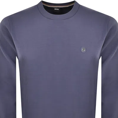 Hugo Boss Boss C Sharpe 01 Sweatshirt Blue In Blue
