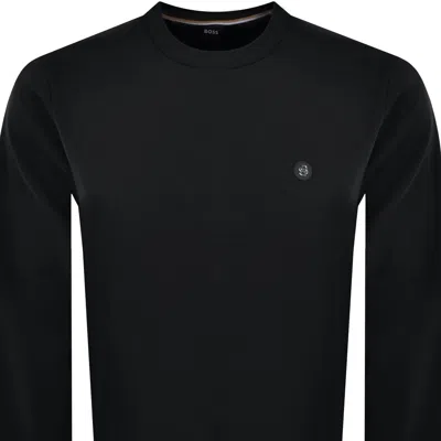 Hugo Boss Boss C Sharpe 01 Sweatshirt Black In Black