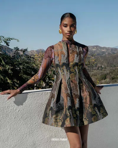 ANDREA IYAMAH VENTI DRESS 