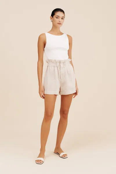 Shop The Posse Ducky Short In Natural