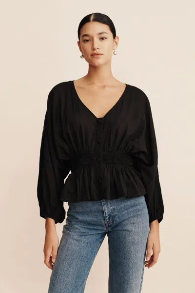 Shop The Posse Lillian Blouse In Black