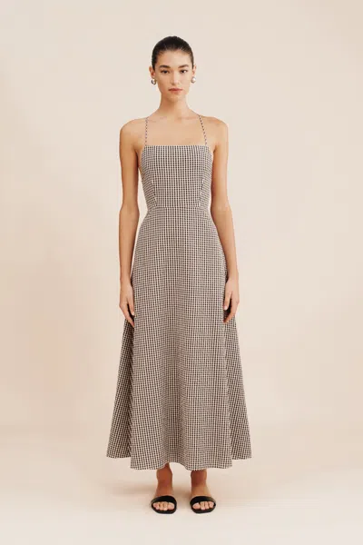 The Posse Lori Dress In Gingham