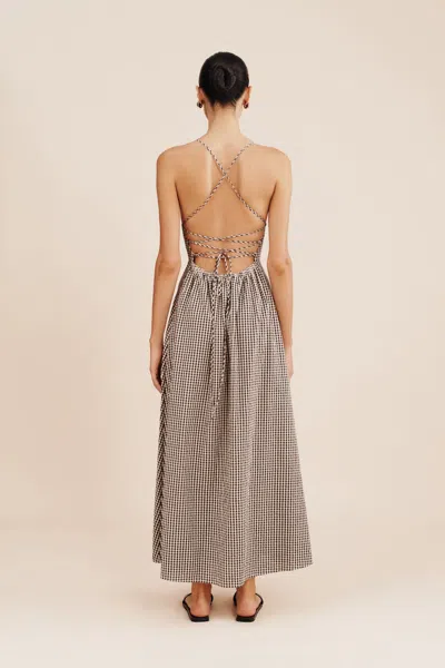 The Posse Lori Dress In Gingham