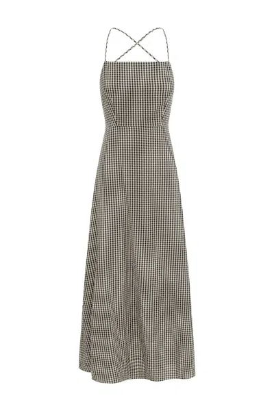 The Posse Lori Dress In Gingham