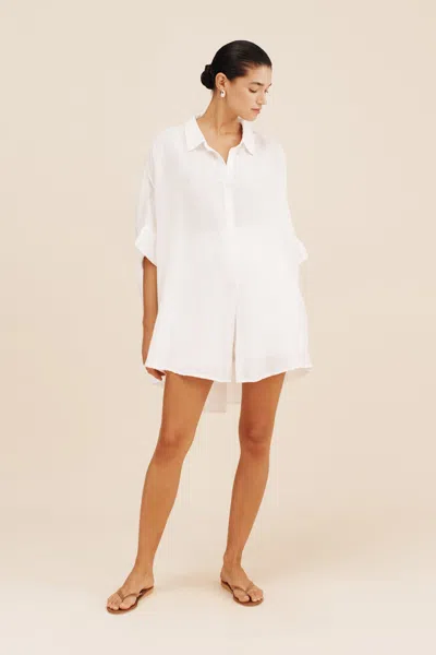 Shop The Posse Lula Shirt In Ivory