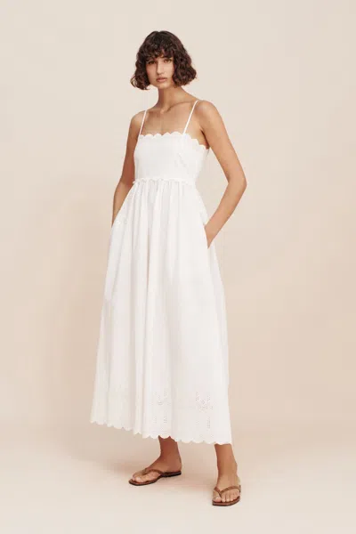 Shop The Posse Maisie Dress In Vintage White