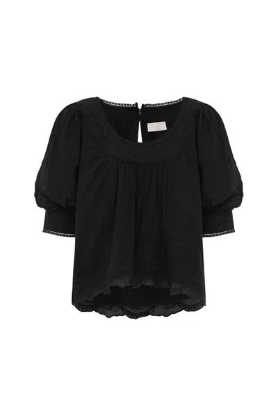 The Posse Mylah Top In Black