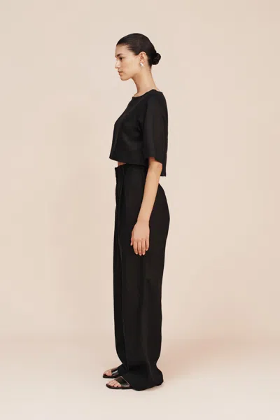 The Posse Shay Top In Black