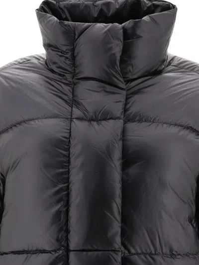 Canada Goose Womens Cypress Cropped Shell-down Puffer Jacket Black Xl In Black