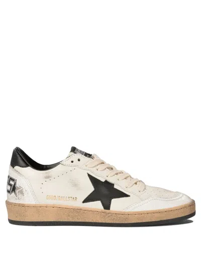 Shop Golden Goose "ball Star" Sneakers In White