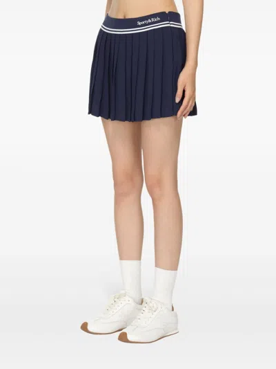 Sporty And Rich Sporty & Rich Skirts In 蓝色