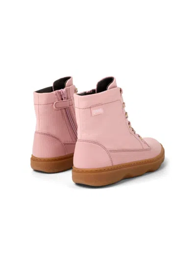 Camper Kiddo Ankle Boots In 粉色