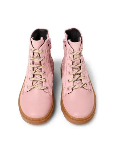 Camper Kiddo Ankle Boots In 粉色