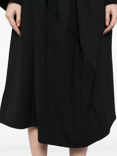Comme Des Garçons High-waisted A-line Skirts In 黑色