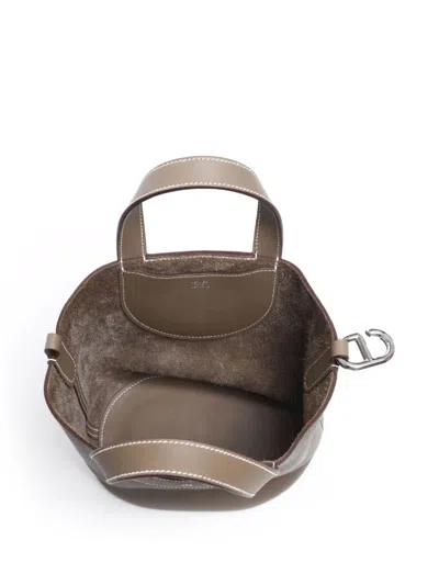 Pre-owned Hermes 2023 In-the-loop Tote Bag In 褐色