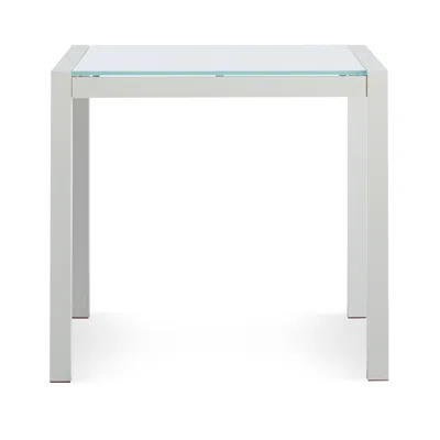 Blu Dot Skiff Square Outdoor Table In White