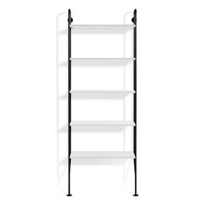 Blu Dot Hitch Bookcase In Black/white