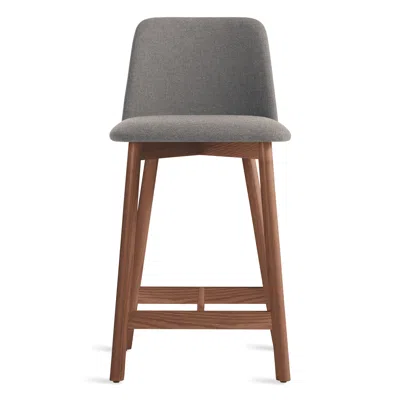 Blu Dot Chip Counterstool In Pewter/walnut