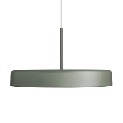 Blu Dot Bobber Large Pendant In Grey Green