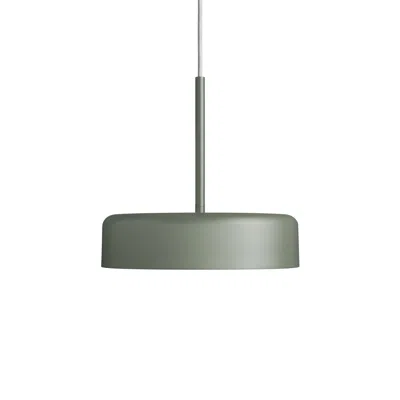 Blu Dot Bobber Small Pendant In Grey Green