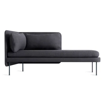 Blu Dot Bloke Right Arm Chaise In Rostenkowski Blue