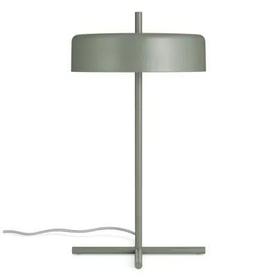 Shop Blu Dot Bobber Small Table Lamp In Grey Green
