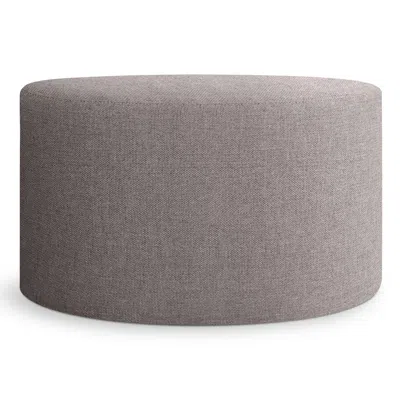 Blu Dot Bumper Large Outdoor Ottoman In Toohey Charcoal