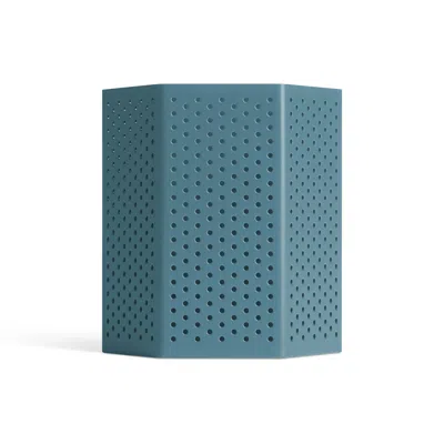 Blu Dot Wink Small Lantern In Marine Blue