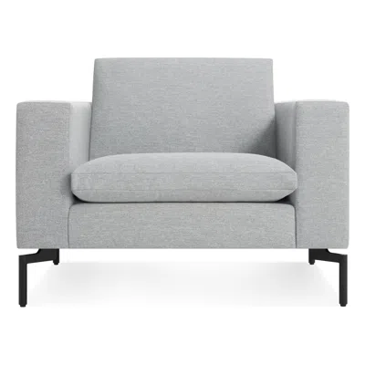 Blu Dot The New Standard Lounge Chair In Maharam Mode In Intaglio/black