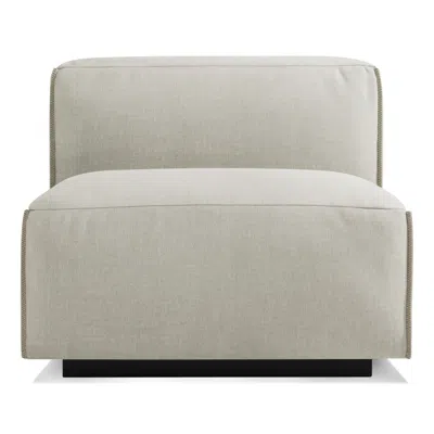 Blu Dot Cleon Armless Lounge Chair In Maharam Mode In Clavicle