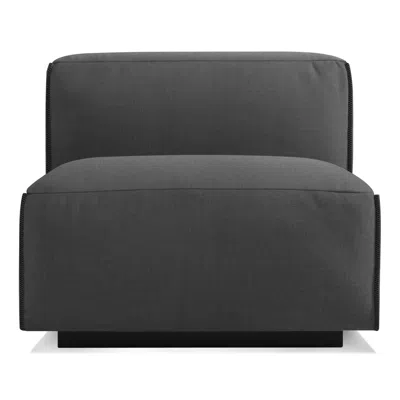 Blu Dot Cleon Armless Lounge Chair In Maharam Meld In Panda
