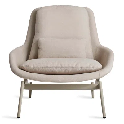 Shop Blu Dot Field Lounge Chair In Maharam Candor In Cannoli