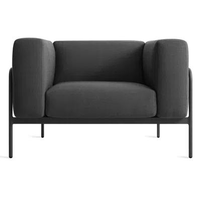 Blu Dot Cache Outdoor Lounge Chair In Sunbrella Coal
