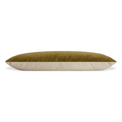 Blu Dot Signal Large Dog Bed In Loden Green Velvet