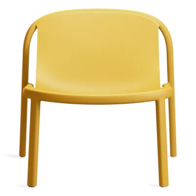 Blu Dot Decade Lounge Chair In Mustard