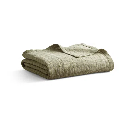 Blu Dot Marais Linen Throw In Color Mix 2 Marais