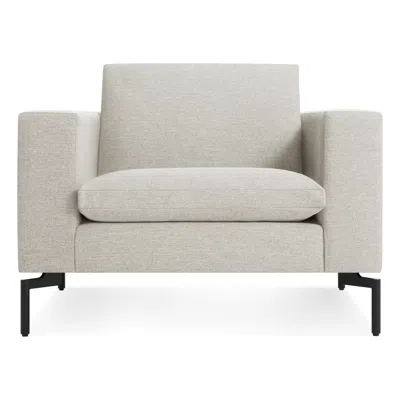 Blu Dot New Standard Lounge Chair In Maharam Mode In Clavicle/black