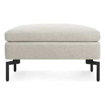 Blu Dot New Standard Ottoman In Maharam Mode In Clavicle/black