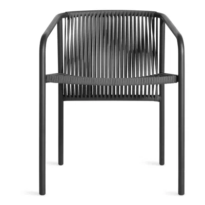 Blu Dot Lookout Outdoor Dining Chair In Carbon