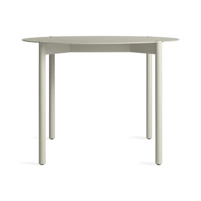 Blu Dot Comeuppance 42" Round Dining Table In Putty