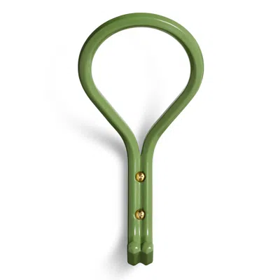 Blu Dot Clove Large Wall Hook In Grasshopper