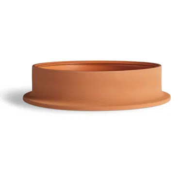 Blu Dot Flange Large Bowl In Terracotta