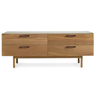 Blu Dot Shale 4 Drawer Dresser In Walnut